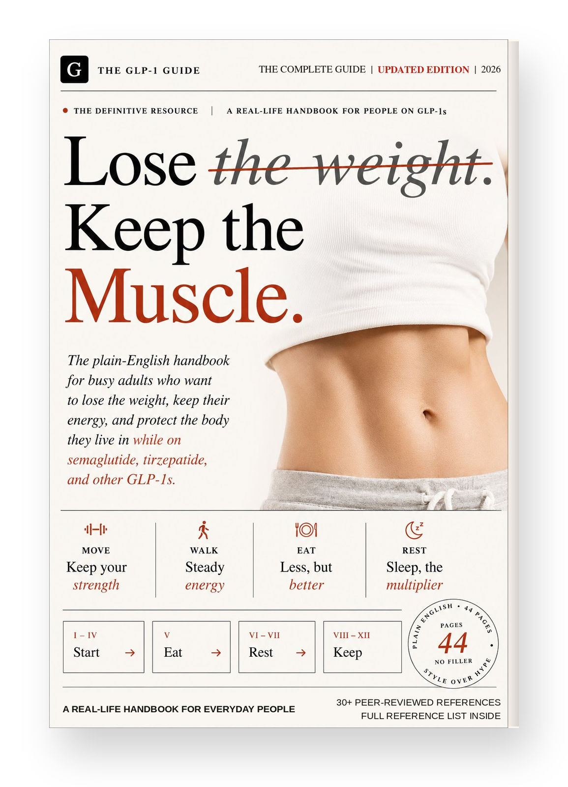 The GLP-1 Fitness & Performance Guide — Lose the Weight. Keep the Muscle.